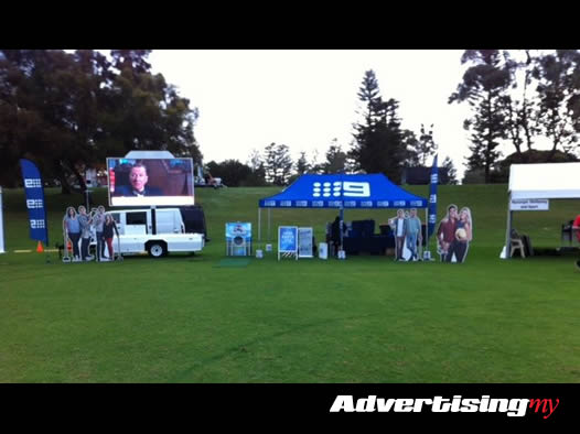 LED truck event rental